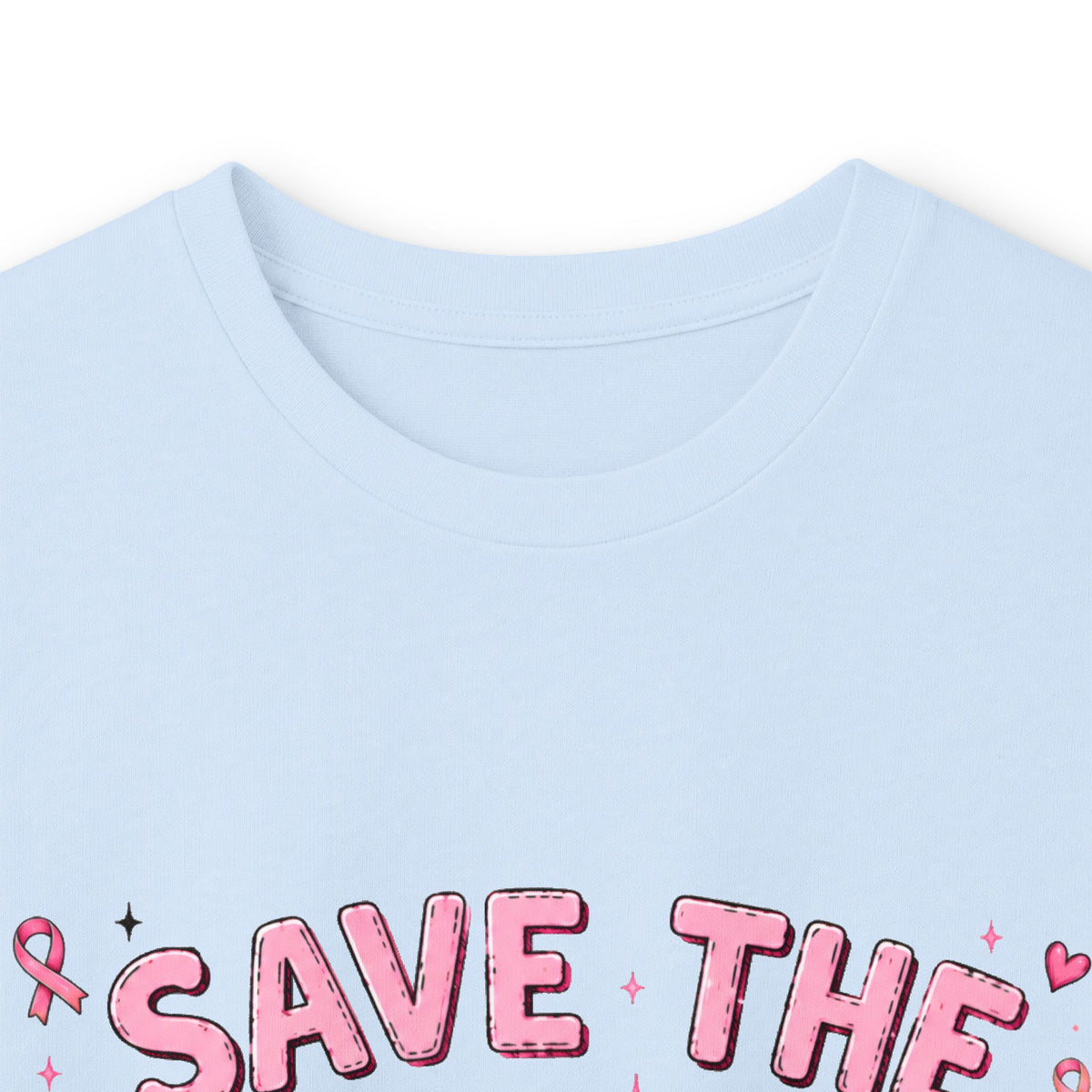 Save the Boo Bees Long Sleeve Tee — Breast Cancer Awareness Pink Ribbon Shirt