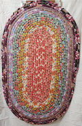 Jelly Roll rug Red center