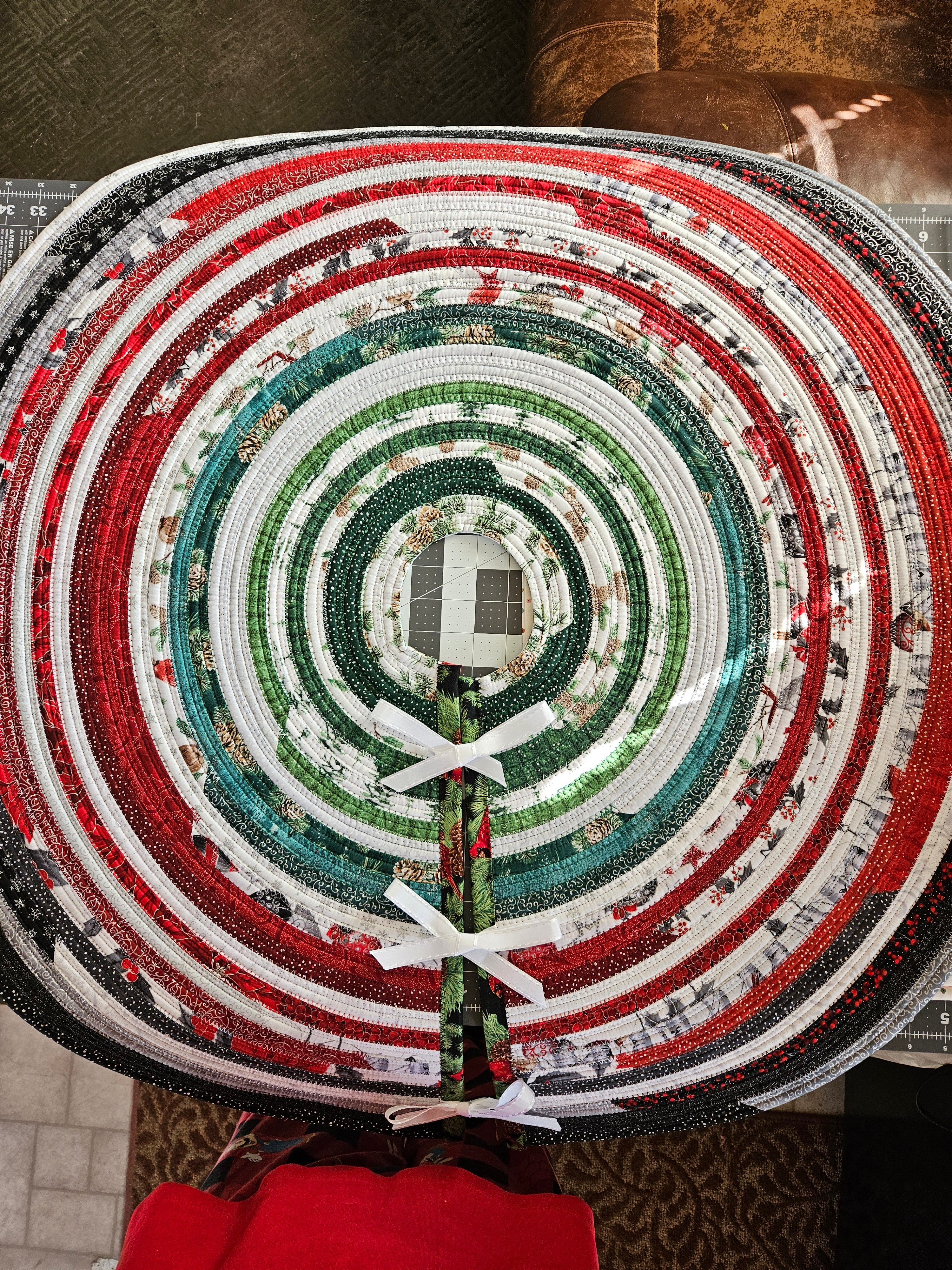 Jingle Pop Jelly Roll Tree Skirt
