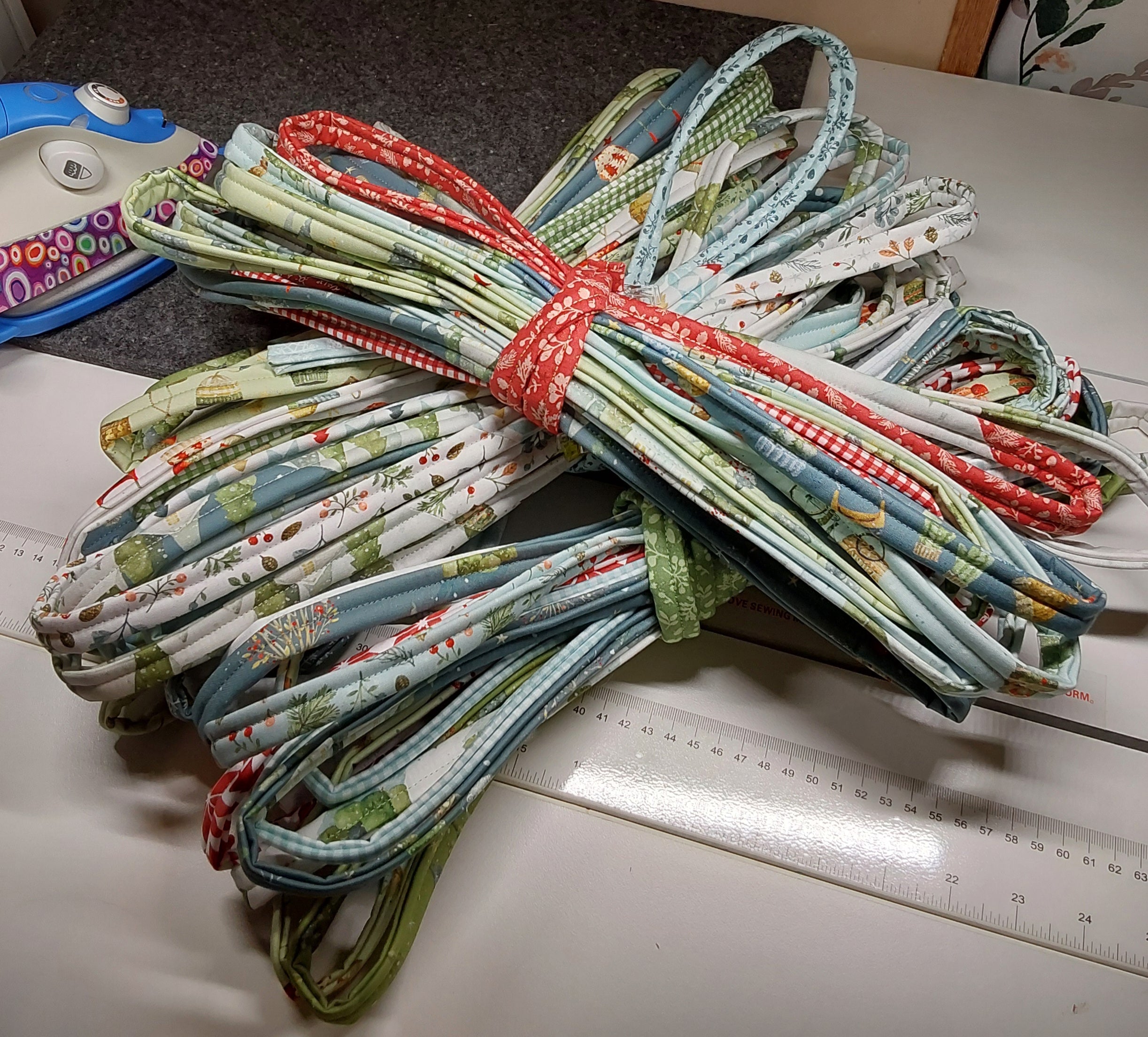 Magical Winterland Jelly Roll Placemats